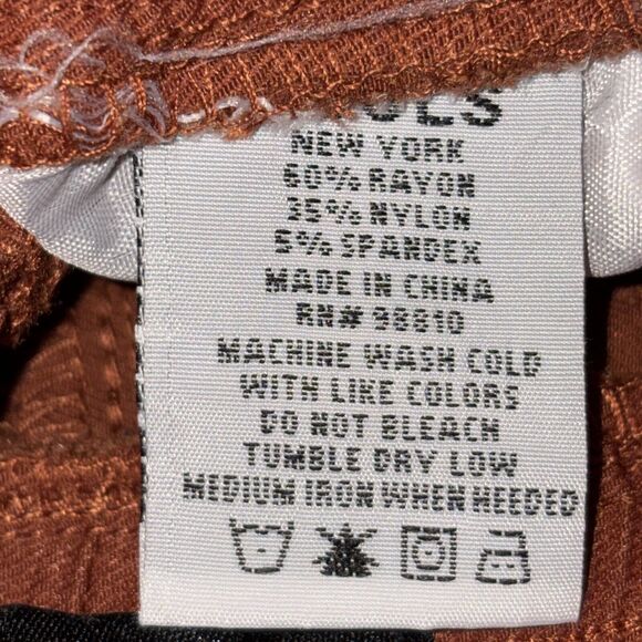 Kids' Stylish Orange Cargo Pants - Picture 8 of 10